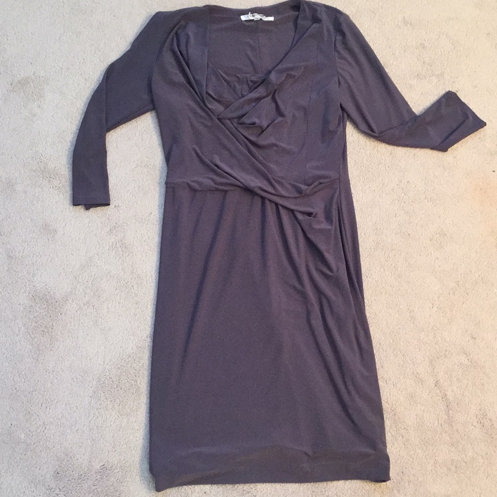 Gray Work Dress